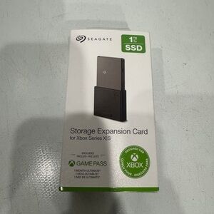 Seagate 1TB SSD Storage Expansion for Xbox Series X/S - Black